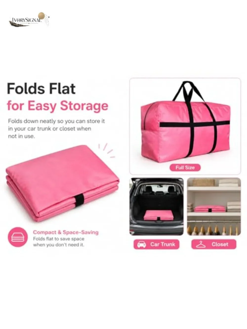 Extra Large Canvas Duffle Bag 420L Oversized Foldable Travel Storage Moving